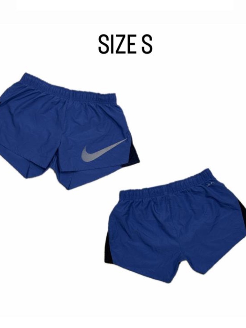 Nike Blue Sporty Micro Running Shorts | Women's Size Small | Streetwear Athletic